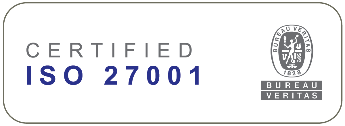 Versiro is ISO 27001 certified
